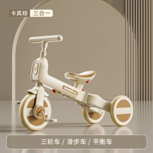 儿童三轮车多种功能轻便脚踏车宝宝玩具孩子童车自行车免充气可折叠