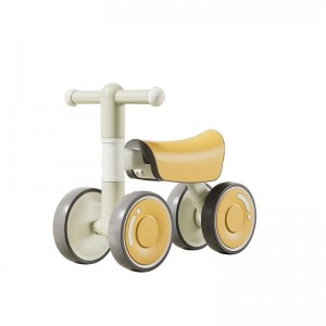 儿童平衡车声光款滑行1-2岁男女小孩宝宝入门四轮学步溜溜车