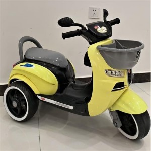 儿童电动摩托三轮车男女孩宝宝电瓶车小孩可坐人充电遥控玩具厂家