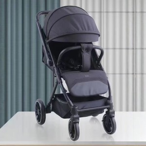 婴儿推车口袋车可坐可躺双向一键折叠轻便四轮稳固高景观婴儿推车