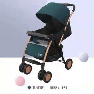 婴儿推车 0-24月男女宝宝轻便一键折叠手推车可坐可躺童车