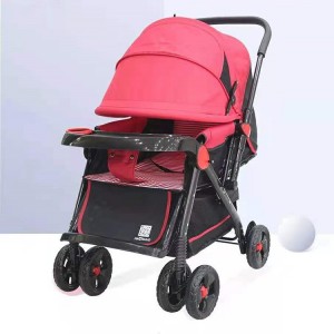 可坐可躺婴儿车儿童宽敞车便携宝宝轻便婴儿推车手推折叠