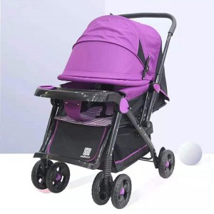 可坐可躺婴儿车儿童宽敞车便携宝宝轻便婴儿推车手推折叠