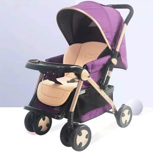 婴儿推车遛娃神器可坐可躺双向推男女宝宝玩具童车可折叠