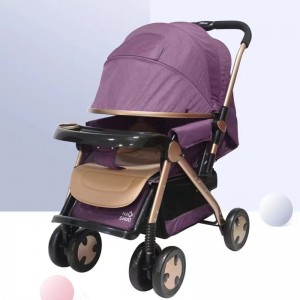 婴儿推车遛娃神器可坐可躺双向推男女宝宝玩具童车可折叠