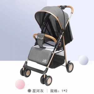 0到3岁婴儿推车可坐可躺轻便携式儿童新生遛娃一键折叠手推车