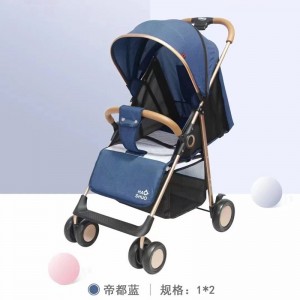 0到3岁婴儿推车可坐可躺轻便携式儿童新生遛娃一键折叠手推车