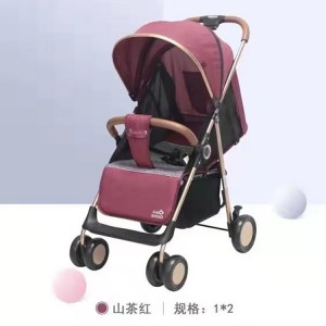 0到3岁婴儿推车可坐可躺轻便携式儿童新生遛娃一键折叠手推车