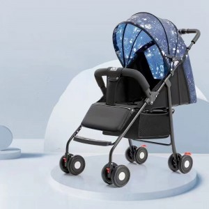 婴儿推车可坐可躺轻便简易折叠便携幼儿童小孩宝宝外出四季伞车