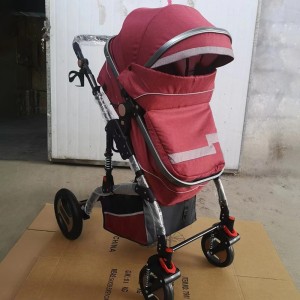 高景观婴儿推车可坐可躺轻便折叠加大座舱双向宝宝减震手推车