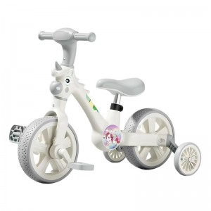 儿童平衡车多种功能二合一滑行车防摔可调节2-6岁宝宝三轮车