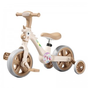 儿童平衡车多种功能二合一滑行车防摔可调节2-6岁宝宝三轮车