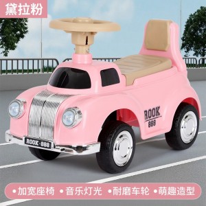 新款扭扭车男女宝宝礼物玩具车1-3岁防侧翻滑行车儿童复古姥爷车