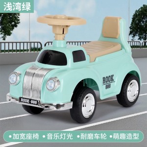 新款扭扭车男女宝宝礼物玩具车1-3岁防侧翻滑行车儿童复古姥爷车