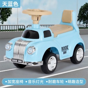 新款扭扭车男女宝宝礼物玩具车1-3岁防侧翻滑行车儿童复古姥爷车