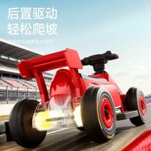 儿童电动车卡丁车可坐大人男女小孩四轮汽车电瓶车宝宝遥控玩具车