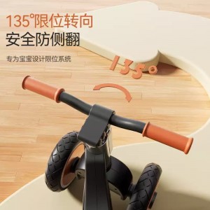 儿童滑行学步车四轮防摔防侧翻平衡车宝宝助步车玩具三轮滑行车