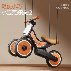 儿童滑行学步车四轮防摔防侧翻平衡车宝宝助步车玩具三轮滑行车