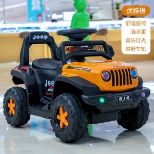 儿童四轮滑行车大号小孩可坐人溜溜车男女宝宝玩具车早教音乐