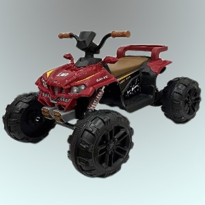 Children's four-wheel electric bike, baby can ride on off-road beach buggy, toy car, battery car for 1-6 year olds