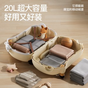 Children's scooter, roller coaster, baby glide walker, can seat people, walk the baby, suitcase, scooter