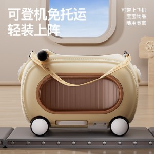 Children's scooter, roller coaster, baby glide walker, can seat people, walk the baby, suitcase, scooter
