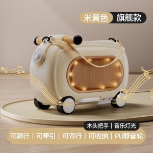 Children's scooter, roller coaster, baby glide walker, can seat people, walk the baby, suitcase, scooter