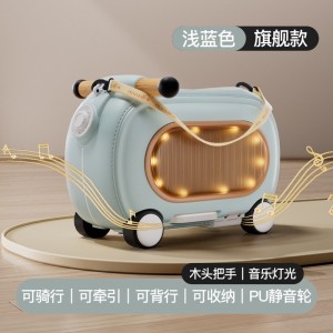 Children's scooter, roller coaster, baby glide walker, can seat people, walk the baby, suitcase, scooter