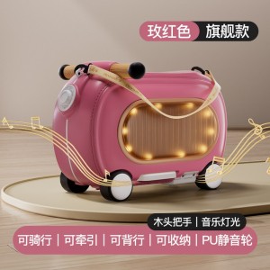 Children's scooter, roller coaster, baby glide walker, can seat people, walk the baby, suitcase, scooter