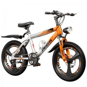 飞鸽儿童自行车中大童男女孩6-10-12-17岁碟刹减震青少年学生越野山地车