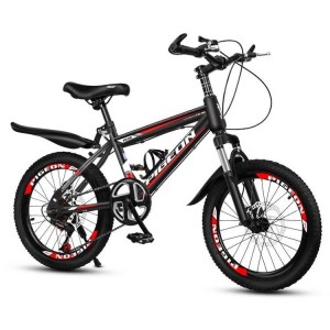 飞鸽碟刹减震儿童自行车6-10-15岁中大童山地车男女孩中小学生脚踏车