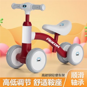 儿童滑行车四轮平衡车1-3岁男女孩宝宝学步车防侧翻溜溜车