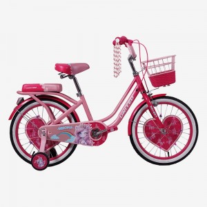 BRIONA 18" Bike Children's Princess Bicycle Girl Bicycle Pediatric walker