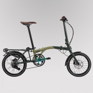 TRIFOLD 5D Trifold 5D hadir dengan mechanical disc brake yang menjamin kenyamanan pengereman