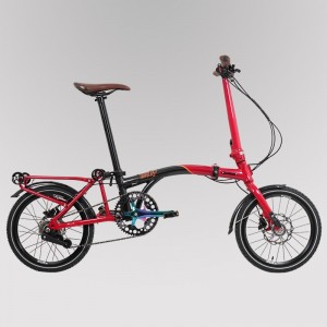 TRIFOLD 5D Trifold 5D hadir dengan mechanical disc brake yang menjamin kenyamanan pengereman