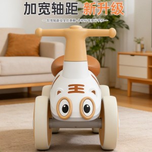 儿童平衡车1-3岁宝宝滑步车四轮无脚踏防侧翻音乐灯光学步车