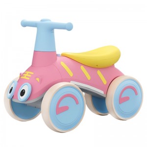 儿童平衡车1-3岁宝宝滑步车四轮无脚踏防侧翻音乐灯光学步车