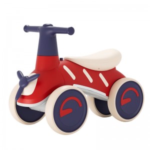 儿童平衡车1-3岁宝宝滑步车四轮防侧翻无脚踏溜溜车音乐灯光玩具