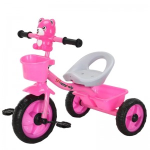 儿童脚踏三轮车小孩童车宝宝脚蹬三轮车可坐人带斗TRICYCLE