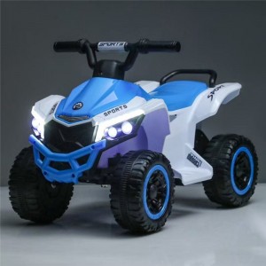 儿童四轮沙滩车小孩越野车电动摩托车可坐大人男女宝宝电动玩具车
