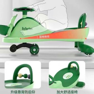 扭扭车儿童溜溜车1-3岁男女宝宝摇摆家用大人可坐新款妞妞车