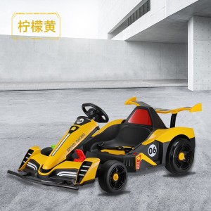 儿童卡丁车电动可漂移F1玩具汽车可坐小孩大人亲子车遥控四轮童车