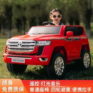 儿童电动车四轮带遥控器可坐双人充电童车 大号越野车