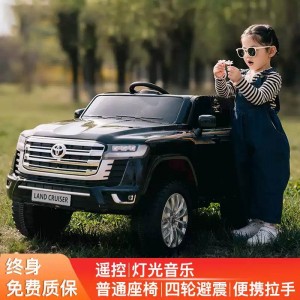 儿童电动车四轮带遥控器可坐双人充电童车 大号越野车