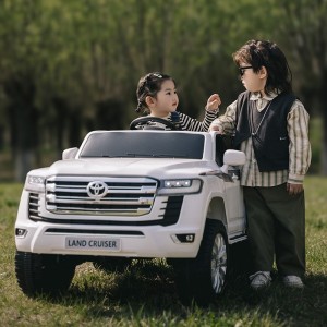 儿童电动车四轮带遥控器可坐双人充电童车 大号越野车
