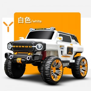 双人座儿童电动车汽车四轮越野男女宝宝玩具车可坐大人童车大号