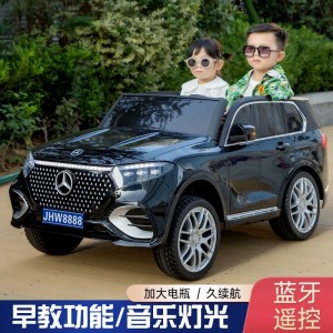新款儿童电动汽车 四轮汽车玩具车 可坐人男女小孩宝宝摇摆车