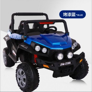 Children's electric car, four-wheel remote control car, four-wheel drive, seatable, baby, male and female, toy car, off-road, large