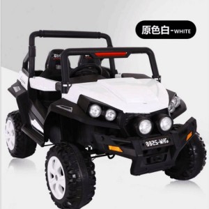 Children's electric car, four-wheel remote control car, four-wheel drive, seatable, baby, male and female, toy car, off-road, large