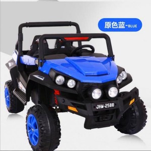 Children's electric car, four-wheel remote control car, four-wheel drive, seatable, baby, male and female, toy car, off-road, large